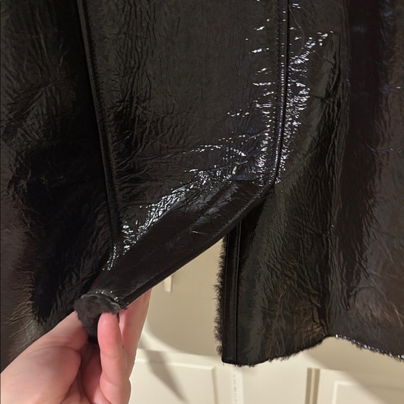 SAKS POTTS Fusun Lamb Leathet Coat - Picture 11 of 14